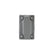 Placa de Aluminio Argos con Tapa para Receptáculo Sencillo Gris 55 mm