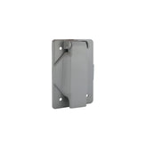 Placa de Aluminio Argos con Tapa para Receptáculo Sencillo Gris 55 mm - imagen 3