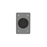 Placa de Aluminio Argos con Tapa para Receptáculo Sencillo Gris 55 mm - imagen 4