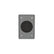 Placa de Aluminio Argos con Tapa para Receptáculo Sencillo Gris 55 mm - imagen 4