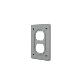 Placa de Aluminio Argos para Receptáculo Dúplex Gris - imagen 3