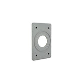 Placa de Aluminio Argos para Receptáculo Dúplex Gris 35 mm - imagen 3