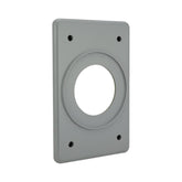 Placa de Aluminio Argos para Receptáculo Dúplex, Gris, 40 mm, Uso Rudo - imagen 3