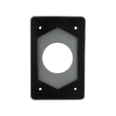 Placa de Aluminio Argos para Receptáculo Dúplex, Gris, 40 mm, Uso Rudo - imagen 4