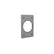 Placa de Aluminio Argos para Receptáculo Dúplex, Gris, 55 mm, Uso Rudo - imagen 2