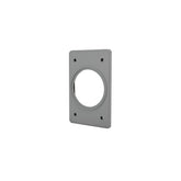Placa de Aluminio Argos para Receptáculo Dúplex, Gris, 55 mm, Uso Rudo - imagen 3