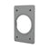 Placa de Aluminio Argos para Receptáculo Dúplex, Gris, 55 mm, Uso Rudo - imagen 3