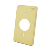 Placa para Receptáculo Sencillo de Aluminio Anodizado Oro Arrow Hart | 95091D - imagen 2