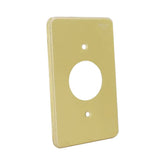 Placa para Receptáculo Sencillo de Aluminio Anodizado Oro Arrow Hart | 95091D - imagen 3