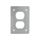 Placa para Receptáculo Dúplex de Aluminio Arrow Hart, Uso Industrial | AH23 - imagen 2