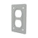 Placa para Receptáculo Dúplex de Aluminio Arrow Hart, Uso Industrial | AH23 - imagen 4