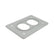 Placa para Receptáculo Dúplex de Aluminio Arrow Hart, Uso Industrial | AH23 - imagen 5
