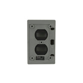 Placa Sanelec Doble para Intemperie de Plástico | SE343130 - imagen 4