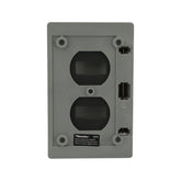 Placa Sanelec Doble para Intemperie de Plástico | SE343130 - imagen 4