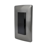 Placa Sanelec Línea Toscana Graphite con Apagador Doble 127V | SE345028 - imagen 2
