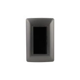 Placa Sanelec Línea Toscana Graphite con Apagador Sencillo 127V | SE345011