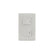 Placa Sanelec Línea Italia con Apagador Doble 127V | SE344472