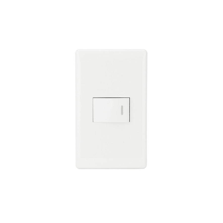 Placa Sanelec Línea Italia con Apagador de Escalera 127V | SE342751