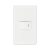 Placa Sanelec Línea Italia con Apagador de Escalera 127V | SE342751