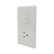 Placa Sanelec Línea Italia con Apagador y Contacto Aterrizado 127V | SE344496 - imagen 2