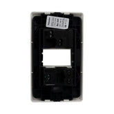 Placa Sanelec Línea Italia con Apagador y Contacto Aterrizado 127V | SE344496 - imagen 4