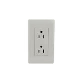 Placa Sanelec Línea Italia con Contacto Doble Aterrizado 127V | SE344502