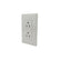 Placa Sanelec Línea Italia con Contacto Doble Aterrizado 127V | SE344502 - imagen 2