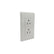 Placa Sanelec Línea Italia con Contacto Doble Aterrizado 127V | SE344502 - imagen 3