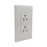 Placa Sanelec Línea Italia con Contacto Doble Aterrizado 127V | SE344502 - imagen 3
