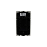 Placa Sanelec Línea Italia con Contacto Doble Aterrizado 127V | SE344502 - imagen 4