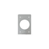 Placa para Receptáculo Sencillo de Aluminio Arrow Hart, 55 mm, Uso Industrial | AH2155