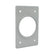 Placa para Receptáculo Sencillo de Aluminio Arrow Hart, 55 mm, Uso Industrial | AH2155 - imagen 2