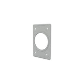 Placa para Receptáculo Sencillo de Aluminio Arrow Hart, 55 mm, Uso Industrial | AH2155 - imagen 3