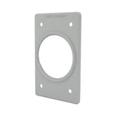 Placa para Receptáculo Sencillo de Aluminio Arrow Hart, 55 mm, Uso Industrial | AH2155 - imagen 3
