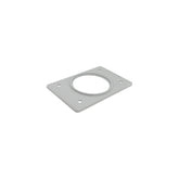 Placa para Receptáculo Sencillo de Aluminio Arrow Hart, 55 mm, Uso Industrial | AH2155 - imagen 4