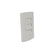 Placa Sanelec Línea Roma con Apagador Triple 127V | SE344434 - imagen 2