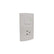 Placa Sanelec Línea Roma con Apagador y Contacto Aterrizado 127V | SE344441 - imagen 2