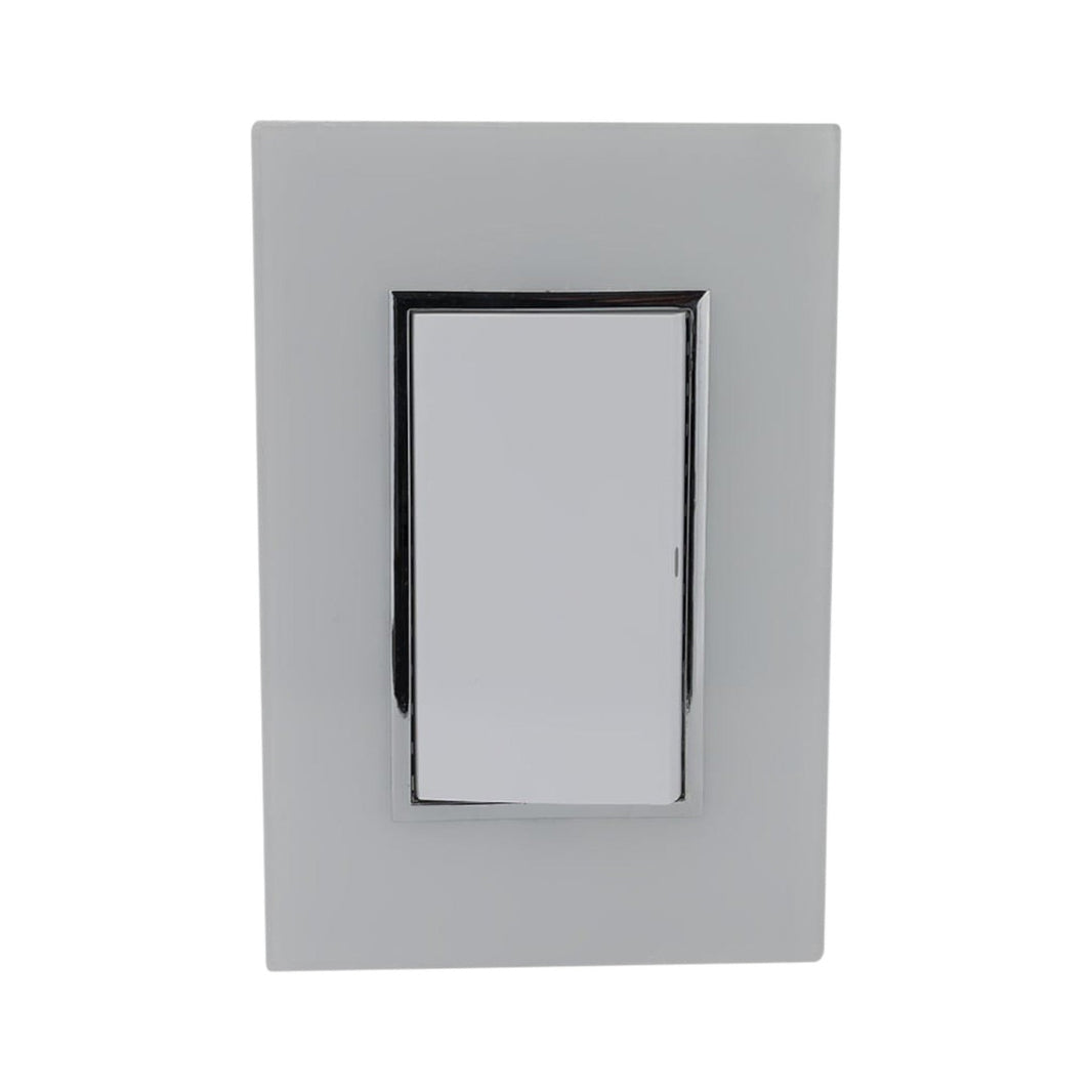 Placa Sanelec Línea Venecia Blanco con Apagador de Escalera 127V | SE344724
