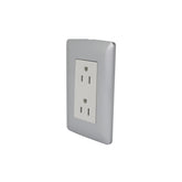 Placa Sanelec Línea Toscana Silver con Contacto Doble Aterrizado 127V | SE344984 - imagen 3