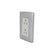 Placa Sanelec Línea Toscana Silver con Contacto Doble Aterrizado 127V | SE344984 - imagen 3