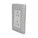 Placa Sanelec Línea Toscana Silver con Contacto Doble Aterrizado 127V | SE344984 - imagen 3