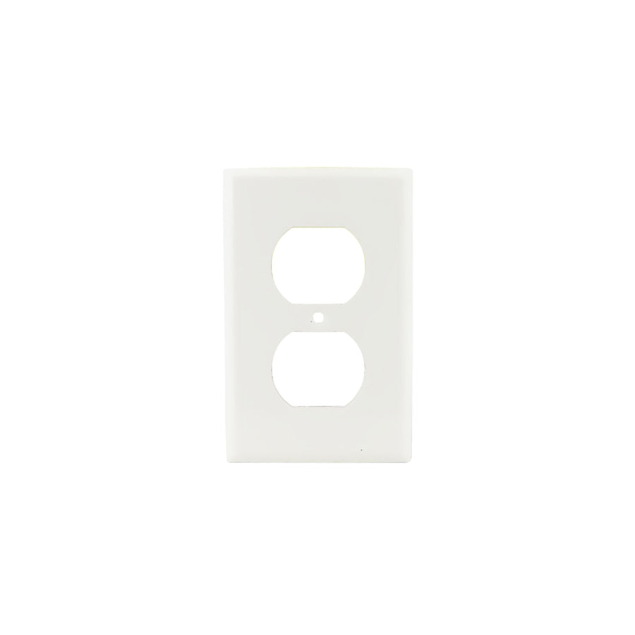 Placa Termoplástica Blanca para Contacto Dúplex Argos