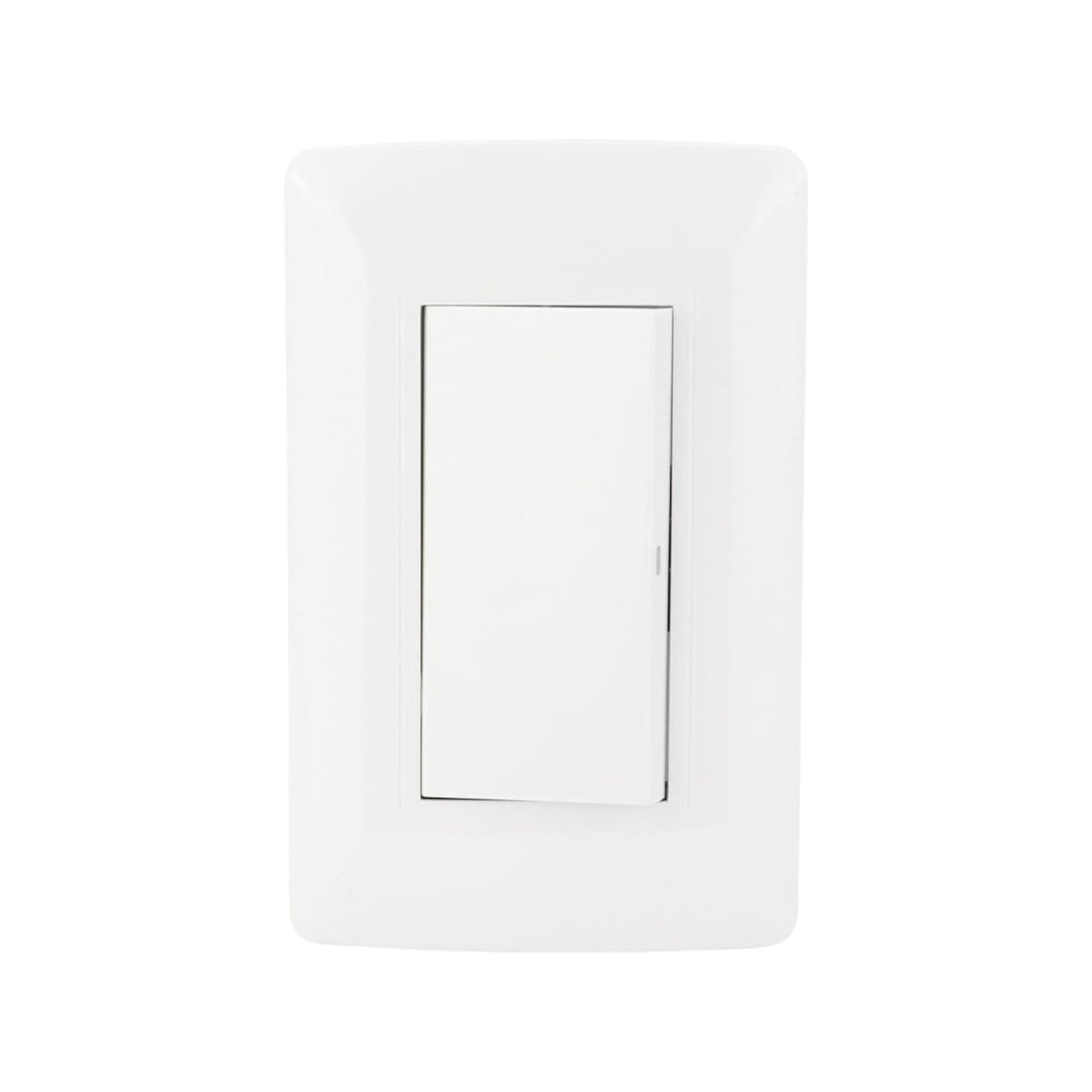 Placa Sanelec Línea Toscana con Apagador Sencillo 127V | SE344564