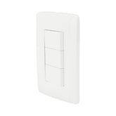 Placa Sanelec Línea Toscana con Apagador Triple 127V | SE344588 - imagen 3