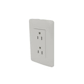 Placa Sanelec Línea Toscana con Contacto Doble Aterrizado 127V | SE344601 - imagen 2
