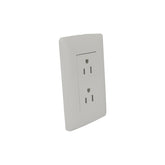 Placa Sanelec Línea Toscana con Contacto Doble Aterrizado 127V | SE344601 - imagen 3