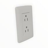 Placa Sanelec Línea Toscana con Contacto Doble Aterrizado 127V | SE344601 - imagen 3