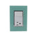Placa Sanelec Línea Venecia Aqua con Apagador y Contacto Aterrizado 127V