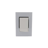 Placa Sanelec Línea Venecia Blanco con Apagador Sencillo 127V | SE344717