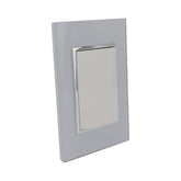Placa Sanelec Línea Venecia Blanco con Apagador Sencillo 127V | SE344717 - imagen 2